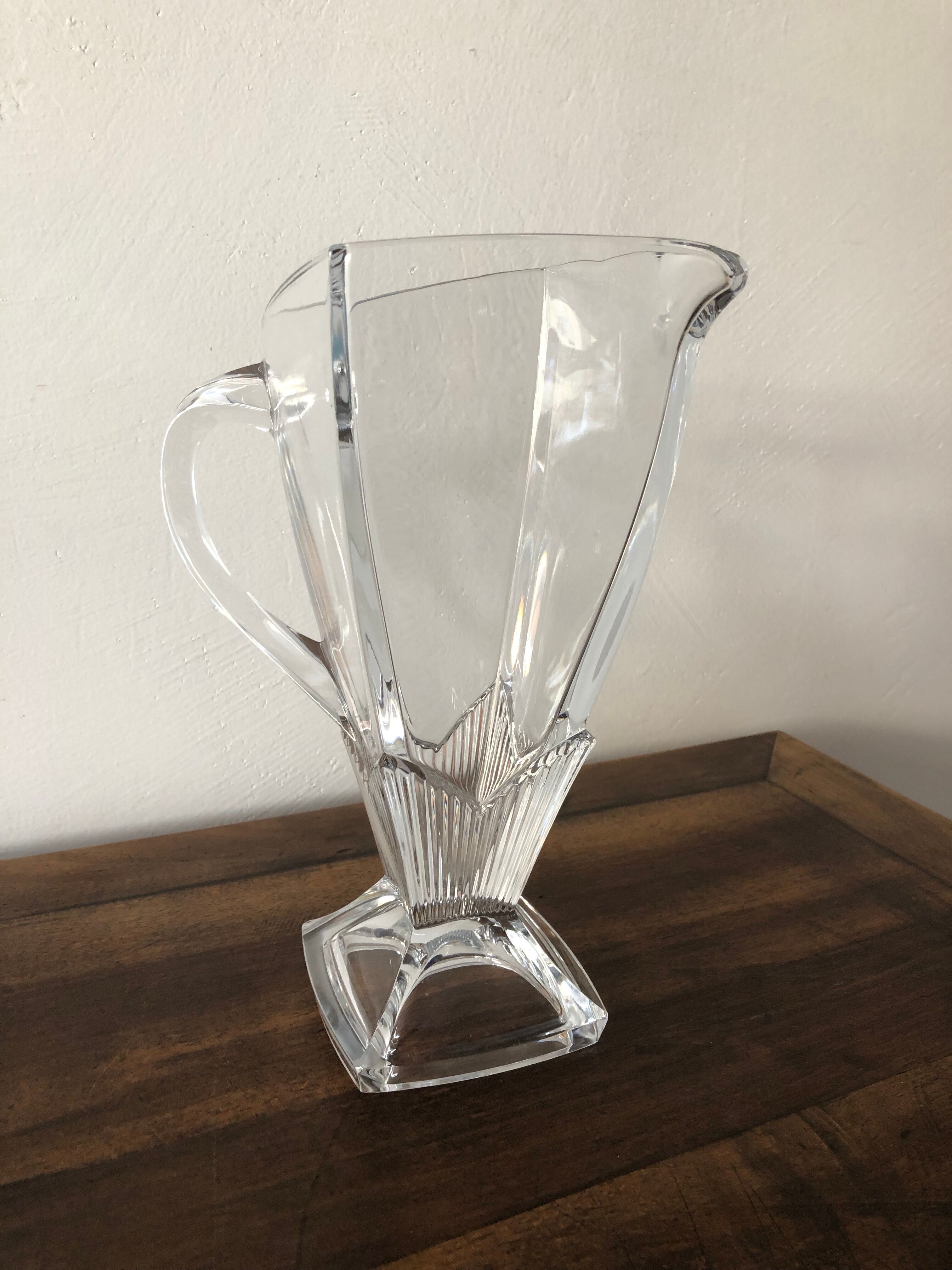 Bohemian crystal carafe