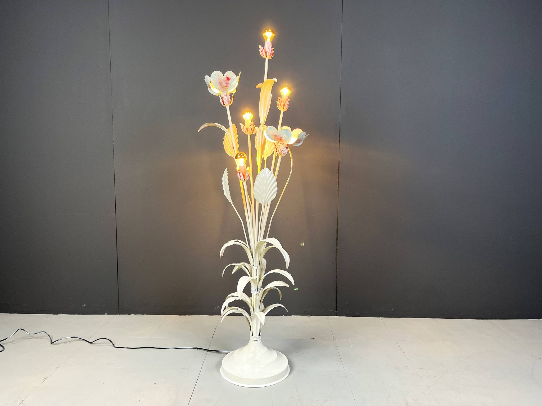 Vintage floor lamp by Hans Kögl, 1960s