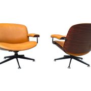 Rare lounge chair par Ennio Fazioli pour MIM Roma