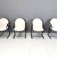 Postmodern dining chairs, 1980s