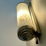 Vintage tubular glass wall light Clichy