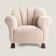Fauteuil lounge chair pieds griffes de lion