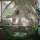 Transparent 5L demijohn