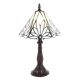Lampe de table ronde Tiffany