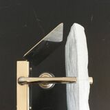 Frosted glass wall light by Kalmar Franken KG, 1960s