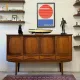 Teak sideboard, Denmark, 1960s/70s, vintage, mid-century modern