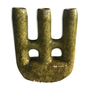 bougeoir en terre cuite