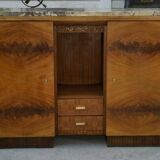 Art Deco Walnut Buffet, 1930s