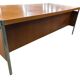 Bureau XL vintage en bois De Coene 'EFAC M20 Cotribel'