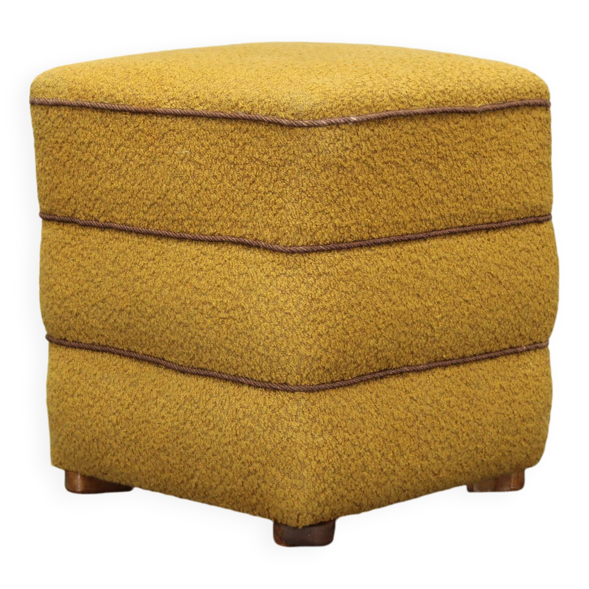 1940s Art Deco Tabouret, Czechoslovakia