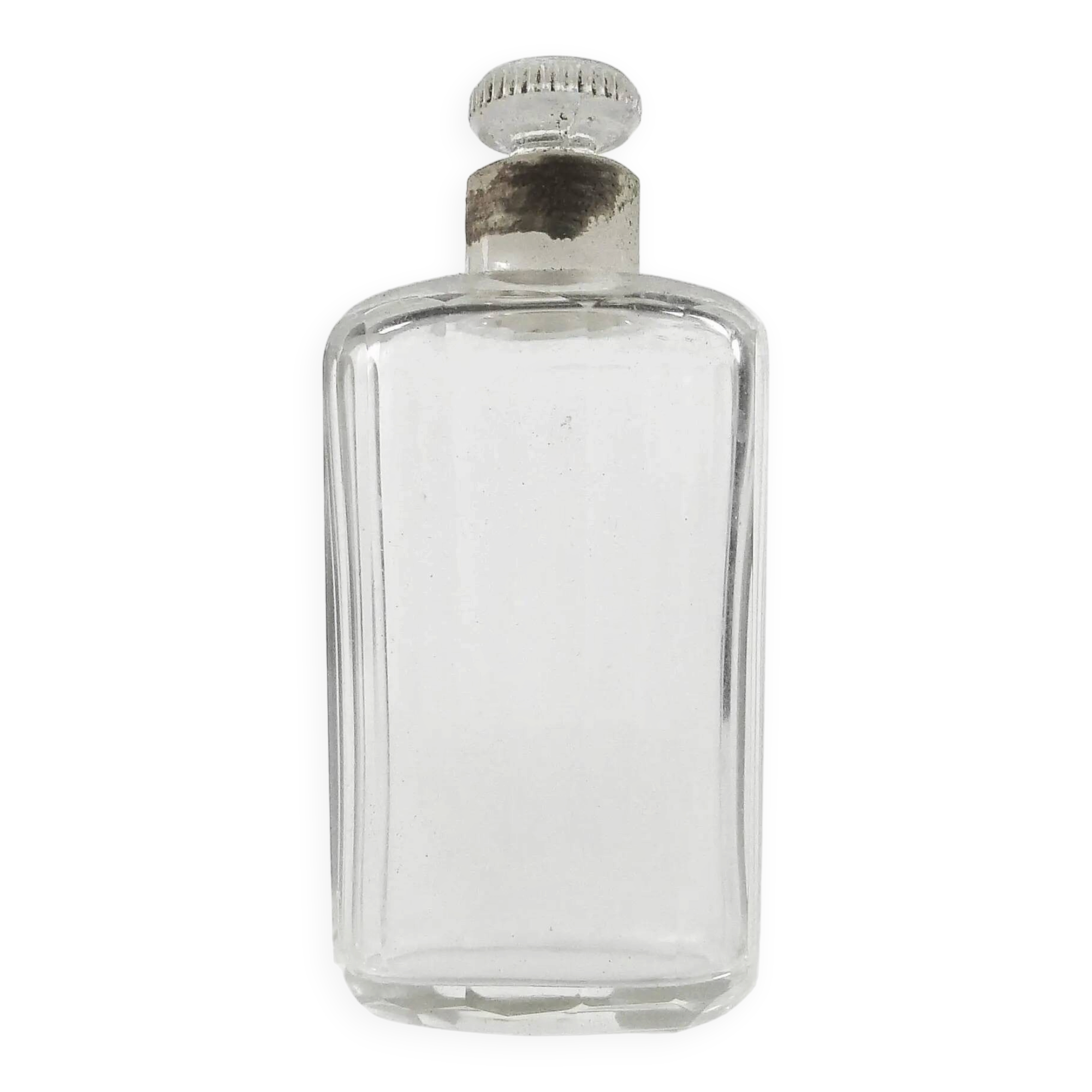 Art Deco perfume bottle, crystal, France, 1930s