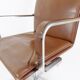 Fauteuil de bureau en cuir Walter Knoll Art Collection par Rudolf Glatzel
