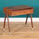 Danish Rosewood Sewing Table By Severin Hansen For Haslev Moelsnedkeri Side Table Lamp Table