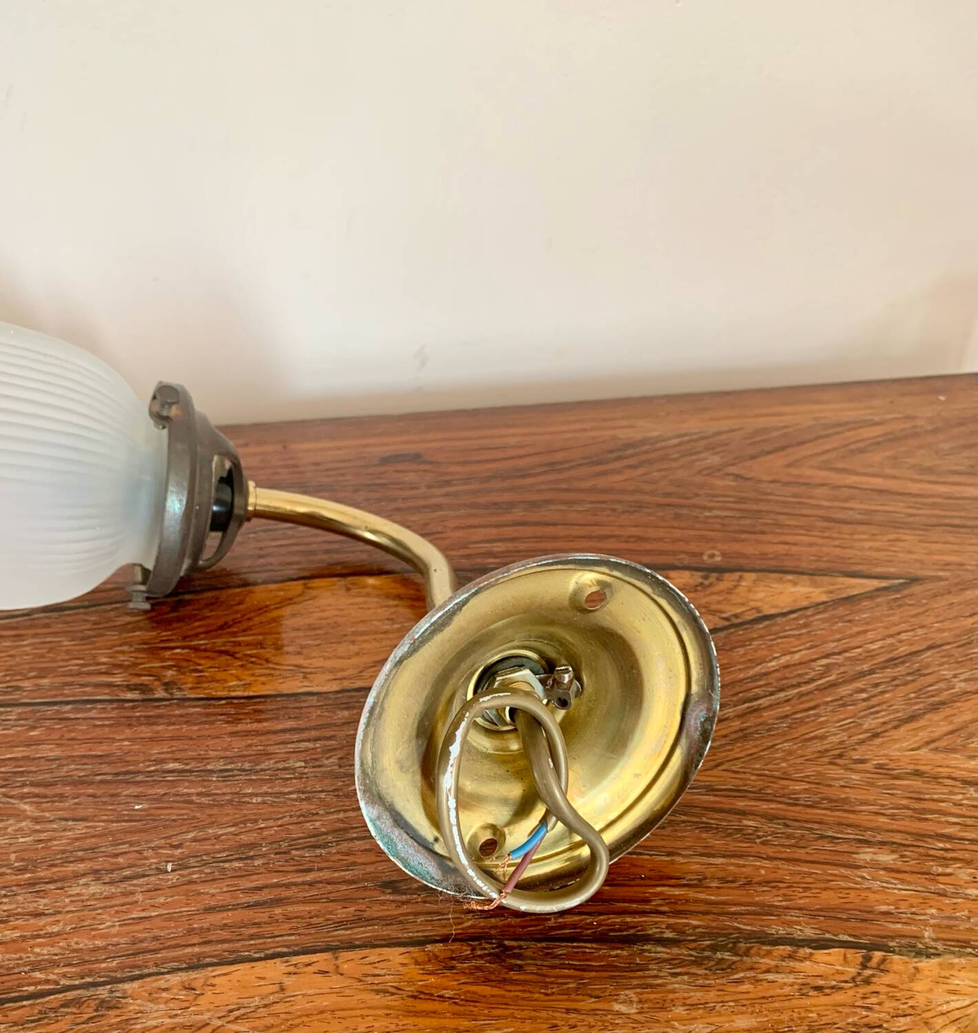 Antique Art Nouveau wall lights