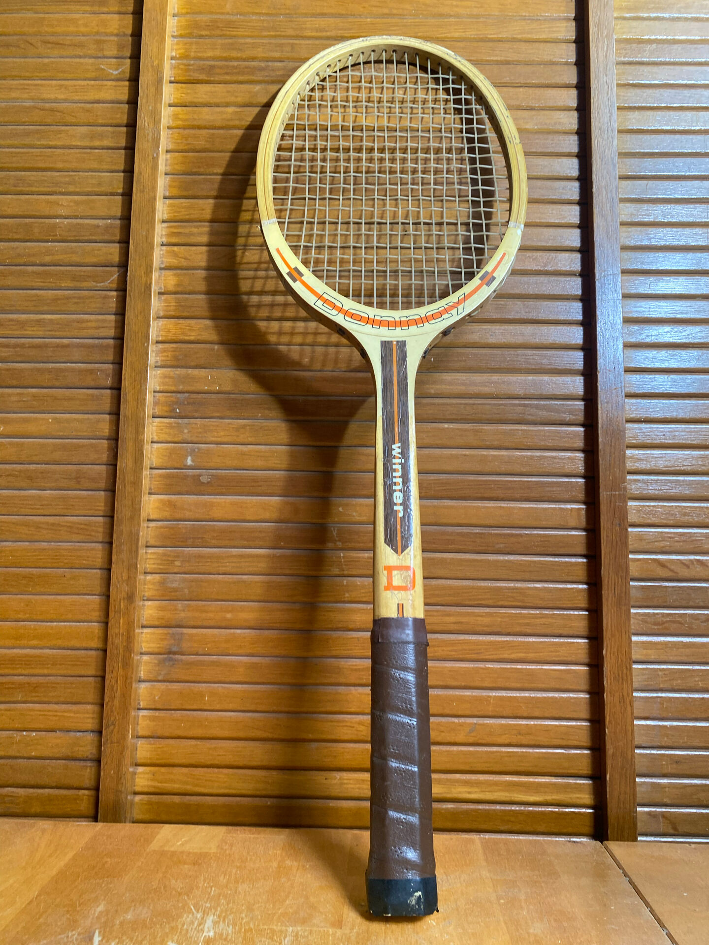 Vintage donnay winner wooden tennis racket