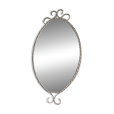 Vintage wrought iron mirror