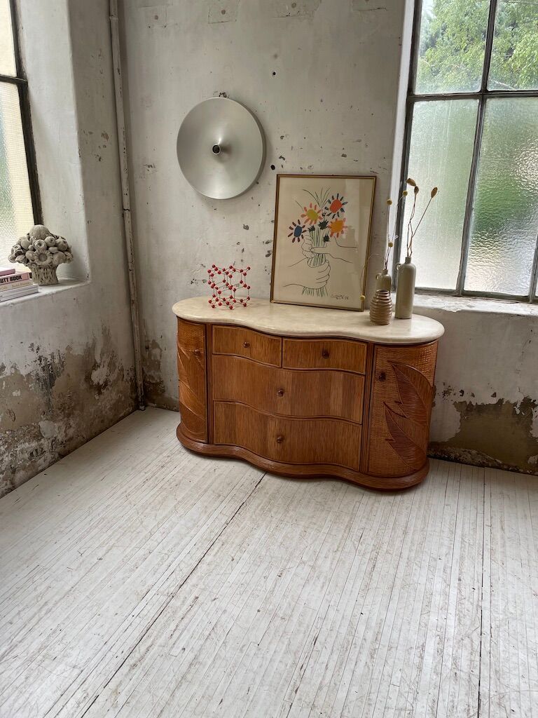 Chest of drawers bamboo Vivai del Sud tropicalist