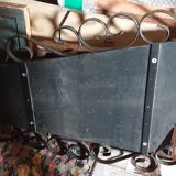 Wrought iron mirror 60s