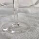 1 Val Saint Lambert crystal champagne glass, Nestor model, Hamle cut