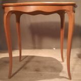 Side table in cherry wood, Louis XV style.