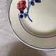Dessert plates decorated with HBCM roses