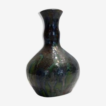 Vase en faïence vernissée