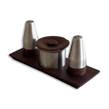 Vintage salt and pepper shakers, Denmark 80s