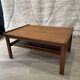 Scandinavian teak coffee table 50s
