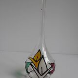 Vase soliflore en verre soufflé