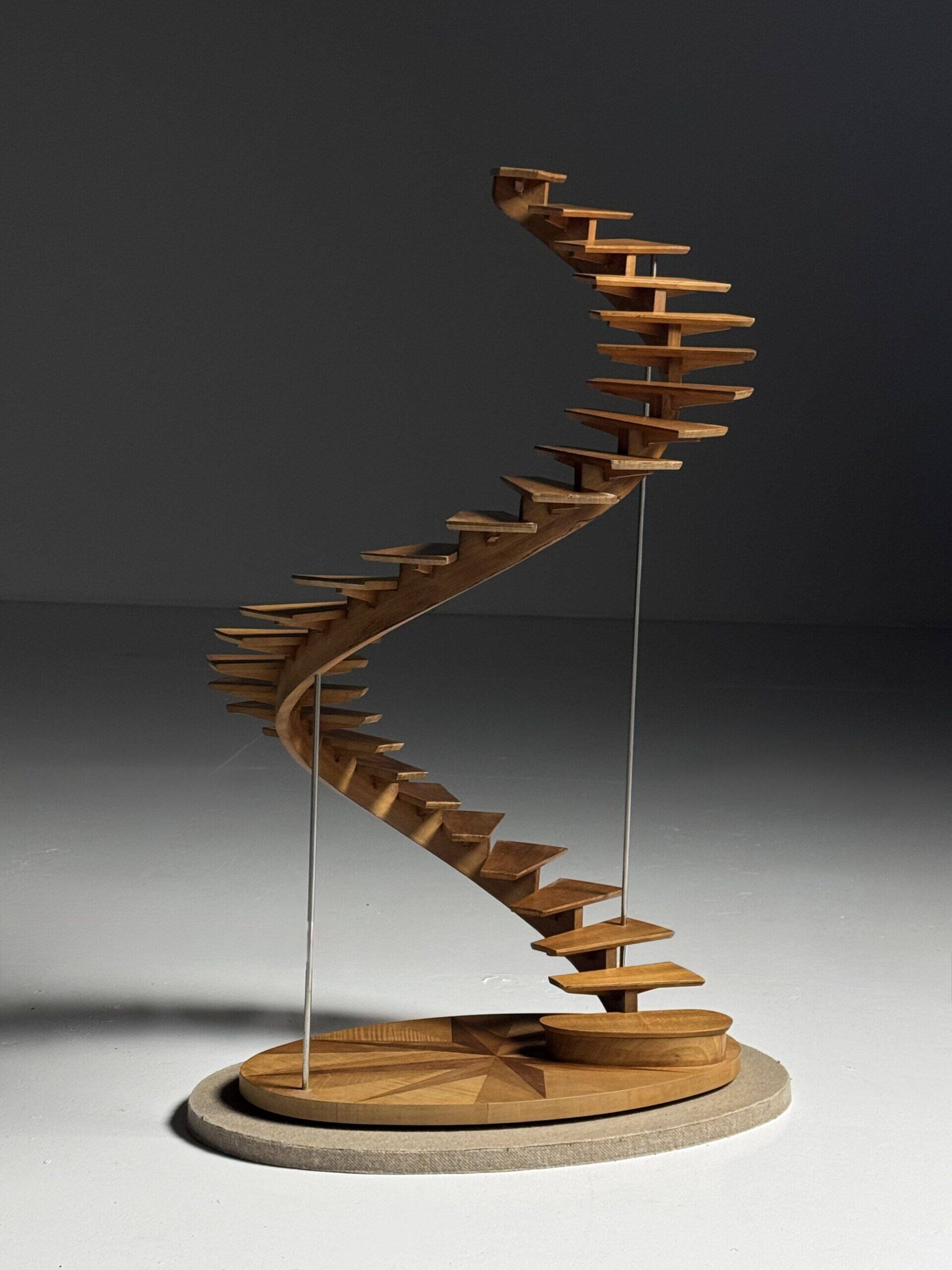 Staircase scale model vintage 90cm