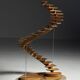 Staircase scale model vintage 90cm