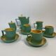 1980s Memphis coffee set by Massimo Iosa Ghini for Naj Oleari