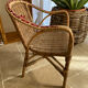 Rattan armchair for children