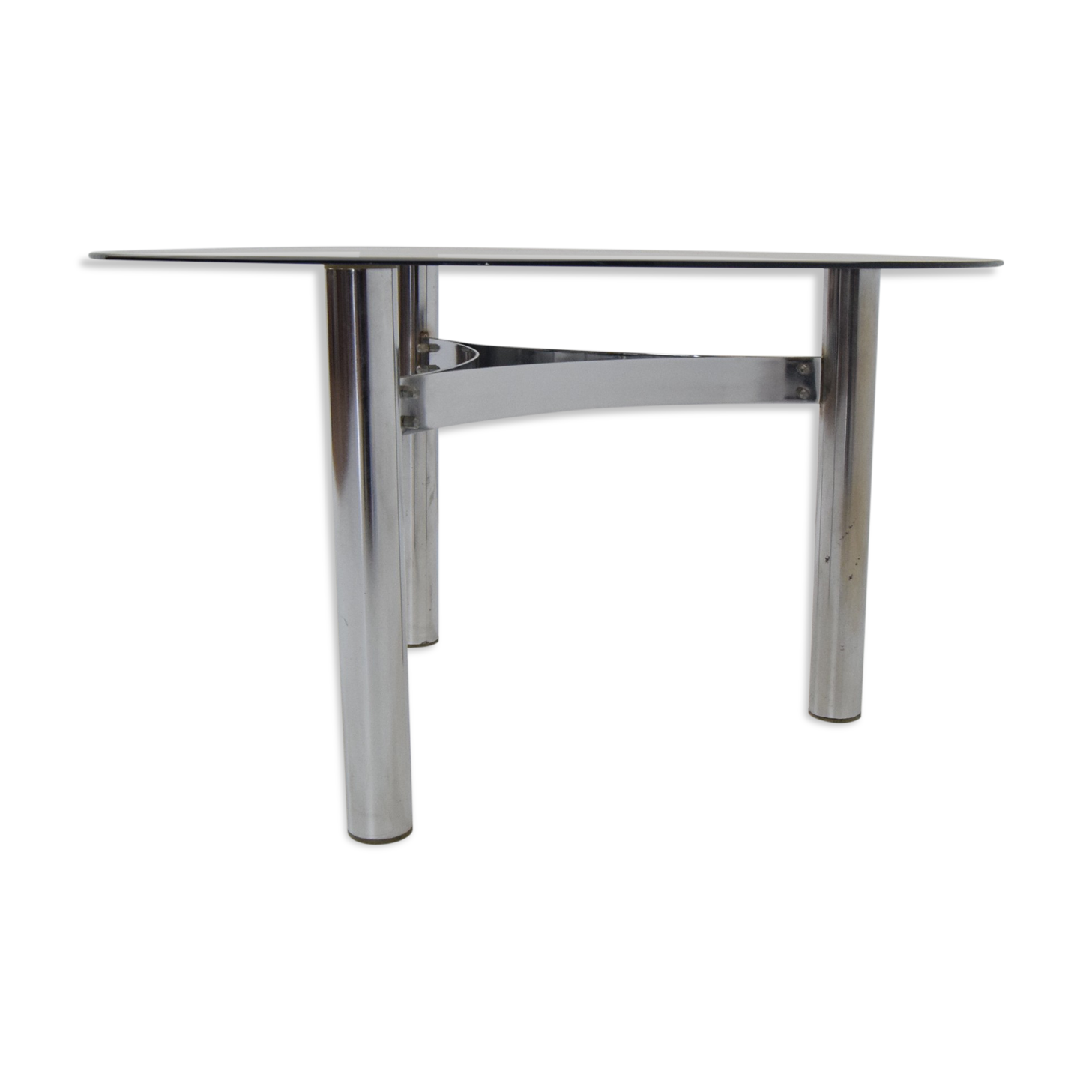 Design Chrome Coffee/Side Table, Czechoslovakia,circa 1980’s.