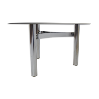 Design Chrome Coffee/Side Table, Czechoslovakia,circa 1980’s.