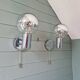 Pair of Space Age wall sconces, Motoko Ishii, Staff Leuchten, 1970