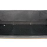 Scandinavian leather sofa 3 seater, Sweden, 1960