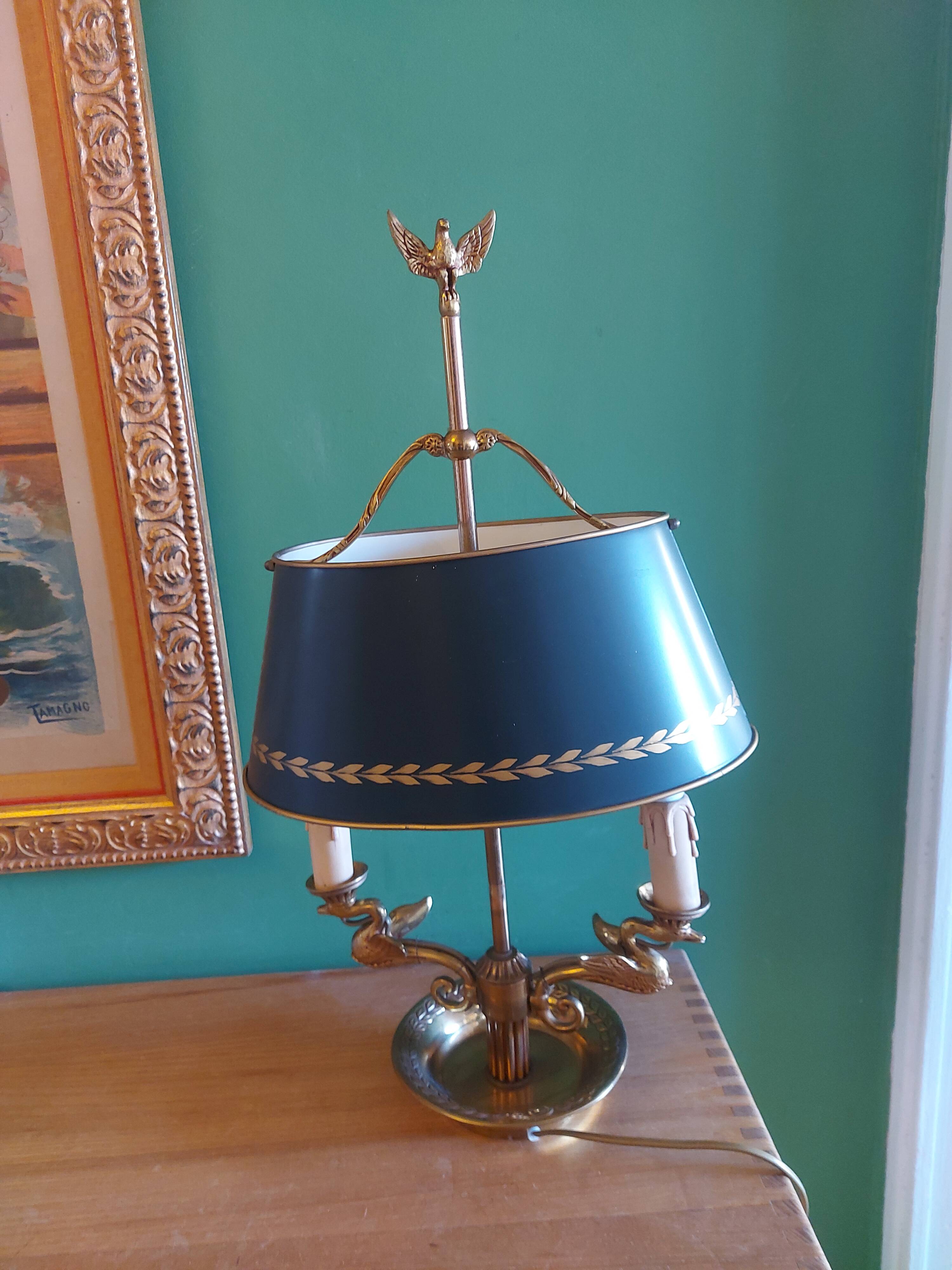 BOUILLOTTE LAMP IN BRONZE, SIGN DECOR