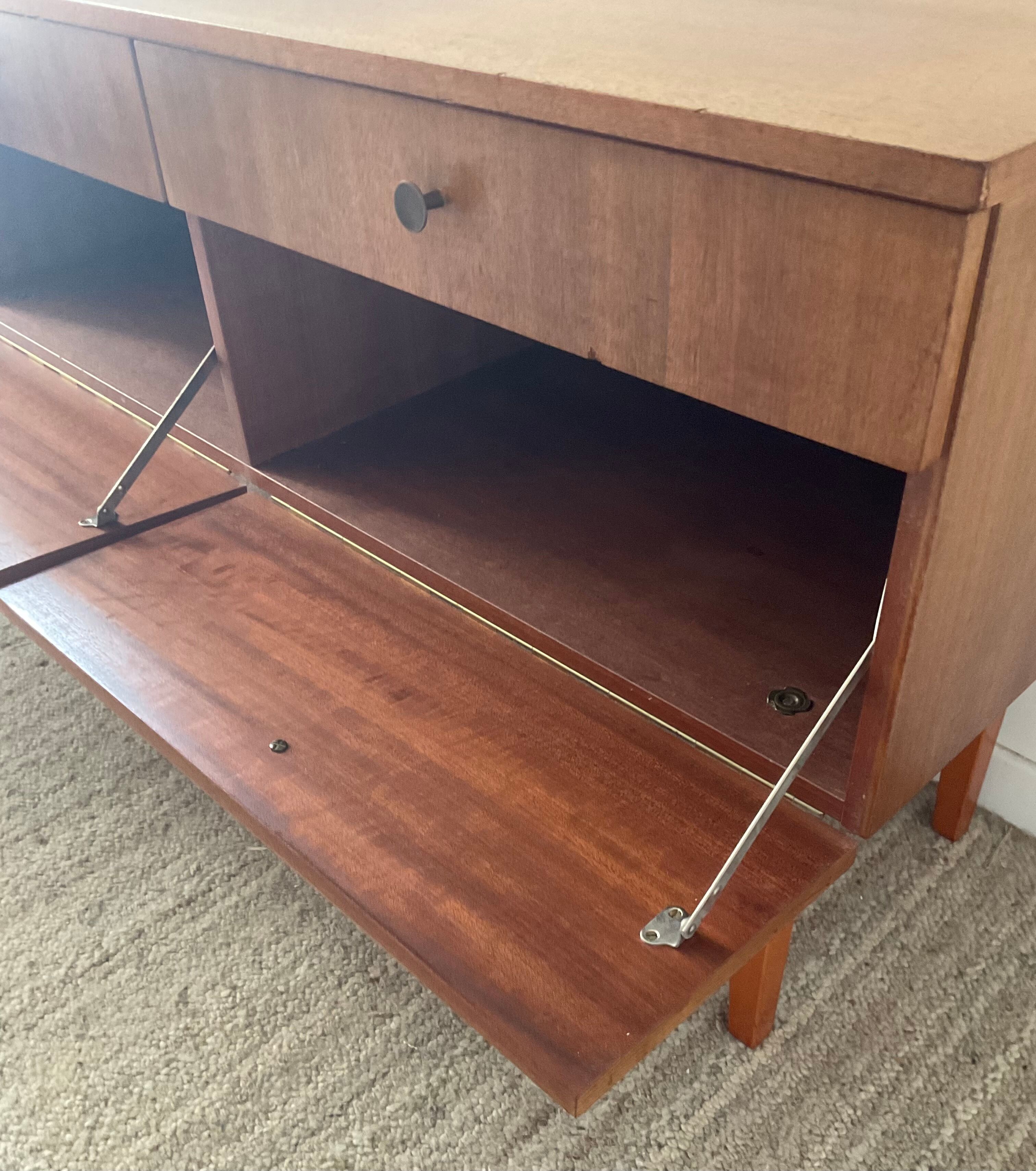 Scandinavian teak TV cabinet from the 60s and 70s
