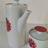 Hans théo baumann coffee pot and sugar bowl for thomas