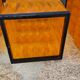 Set of 3 suspensions from the 70s in orange plastic diamond tips