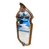 Miroir ancien doré