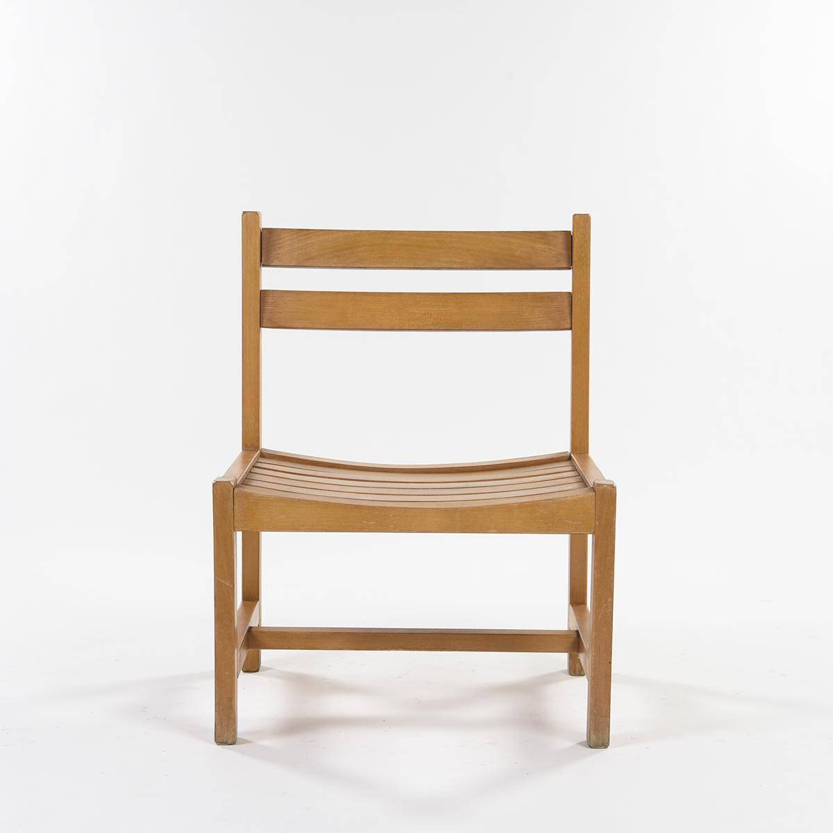 Pair of low chairs by André Sornay, circa 1960