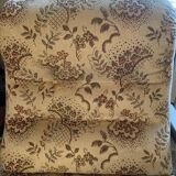 Vintage fabric chair