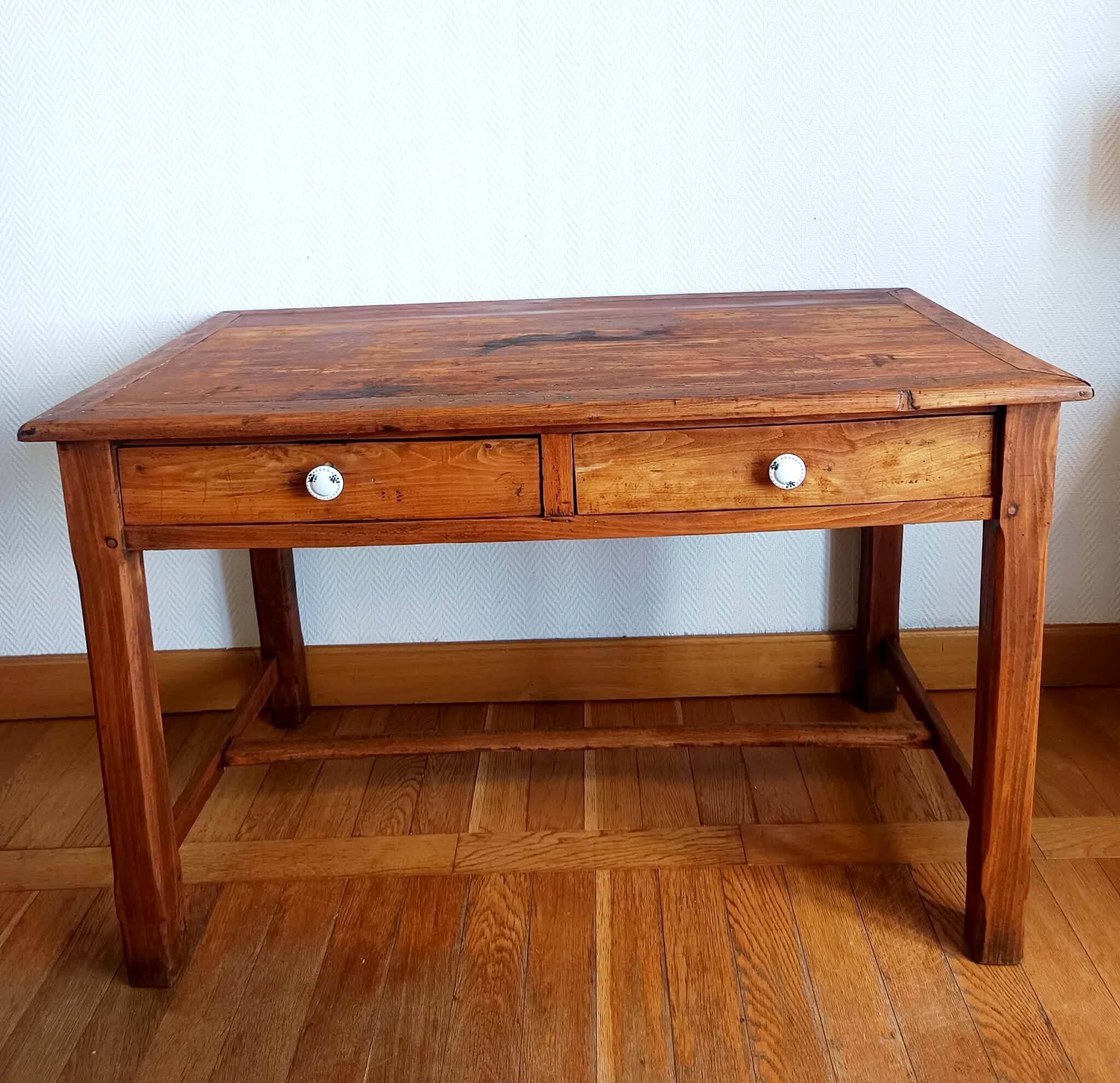 Farmhouse wooden desk