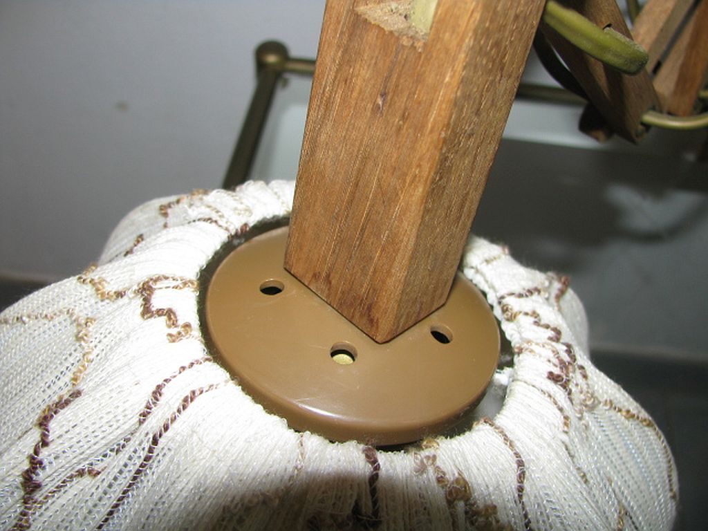 Applique murale/lampe à ciseaux. Holz Teak , Linus Bopp Limbach. Années 1970