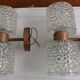 J.W Bosman's 60s Raak Pair of wall light