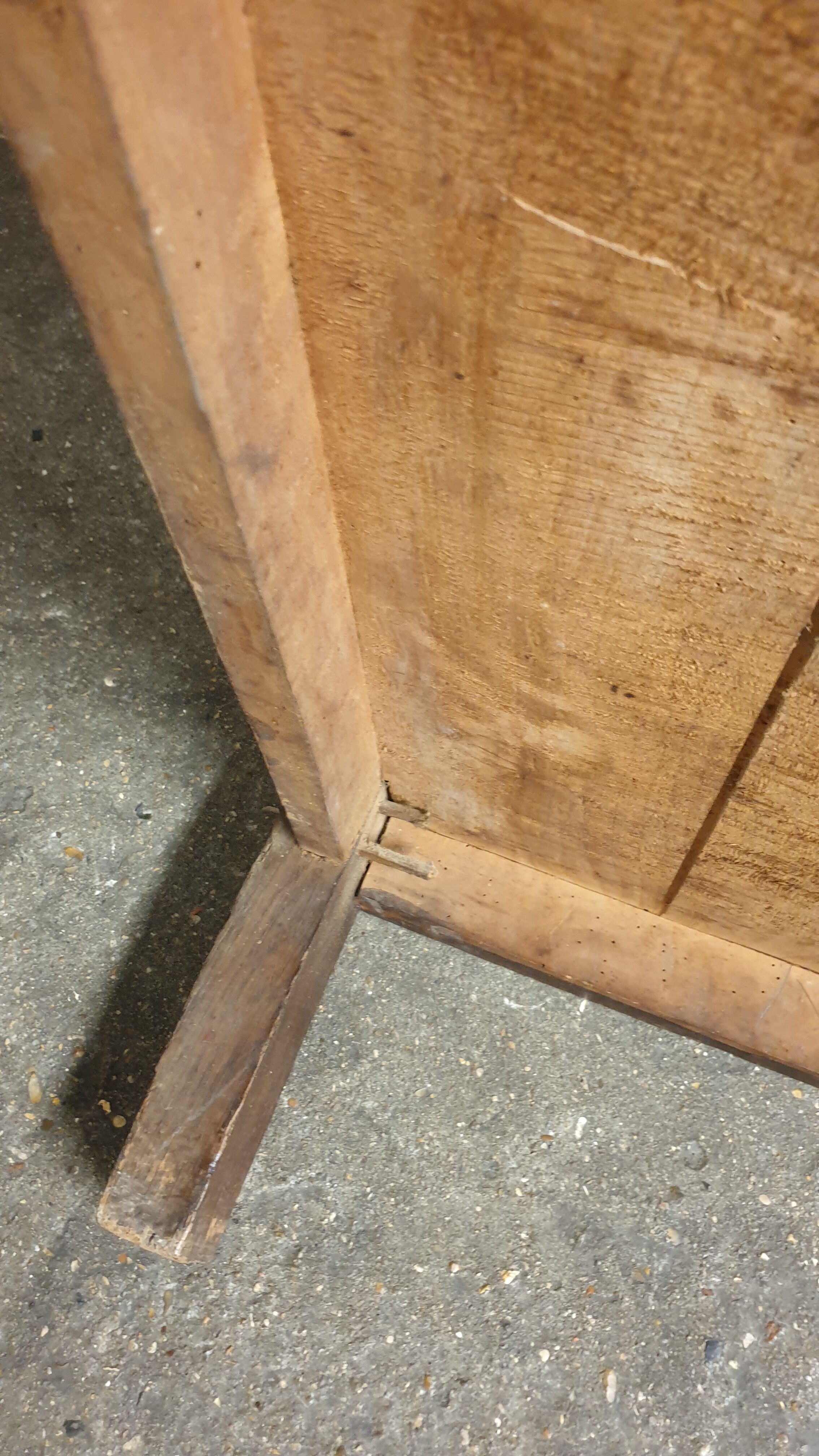 Louis XVI walnut chest of drawers