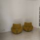 Lot 2 fauteuils Pallone Leolux par Roy de Scheemaker.