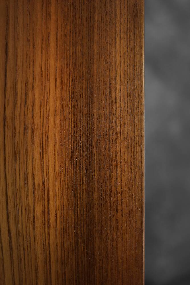 Classic vintage Scandinavian modern teak wood desk with drawers, 1960s